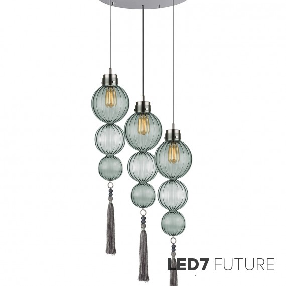 Heathfield Lighting - Medina Circle 3 Chandelier